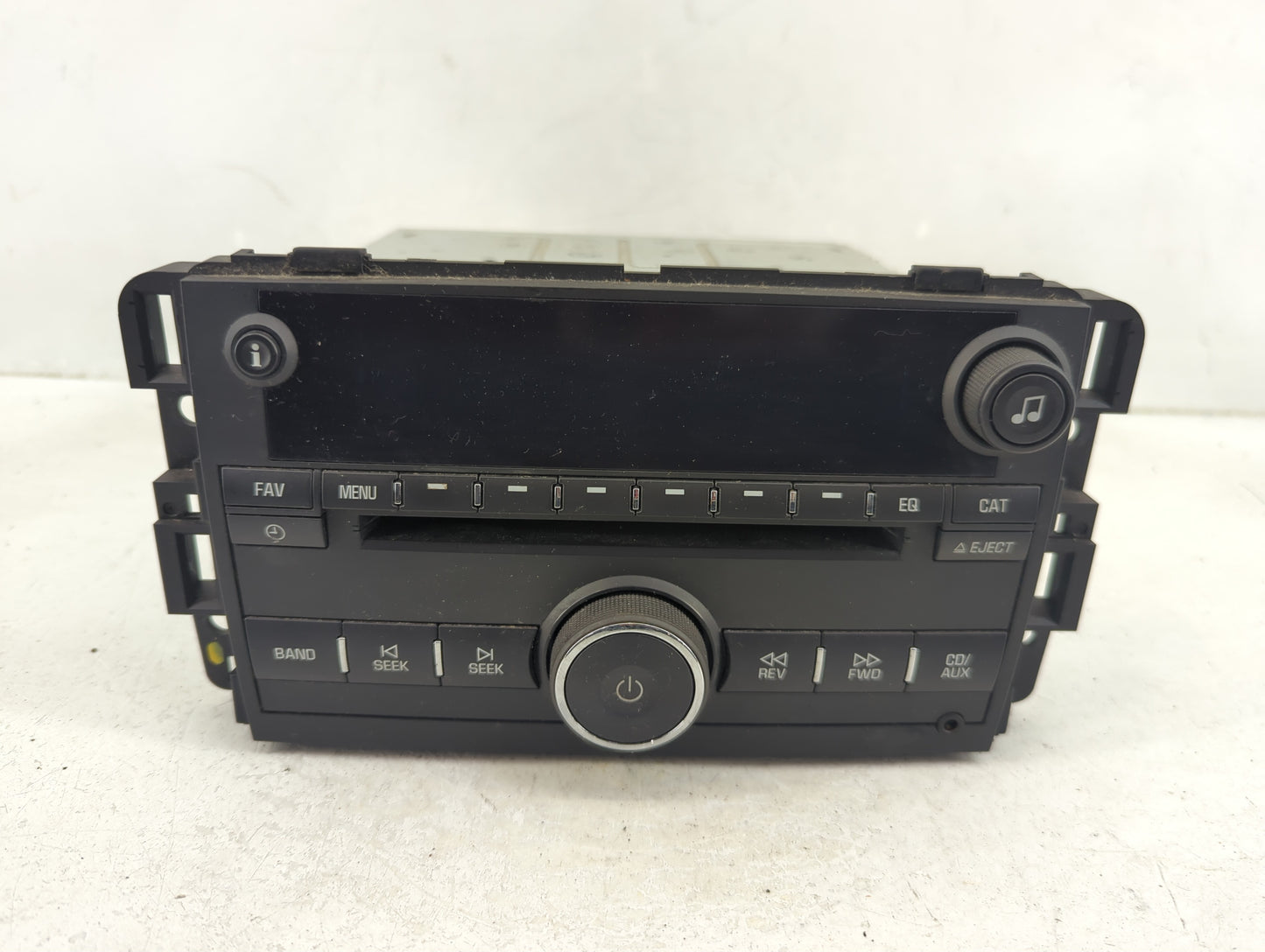 2007-2008 Chevrolet Impala Radio AM FM Cd Player Receiver Replacement Fits Fits 2007 2008 OEM Used Auto Parts - Oemusedautop