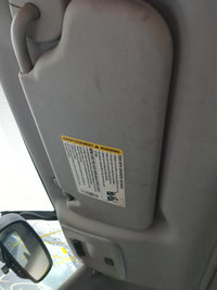 2006-2016 Chevrolet Impala Sun Visor Shade Replacement Driver Left Mirror Fits OEM Used Auto Parts - Oemusedautoparts1.com