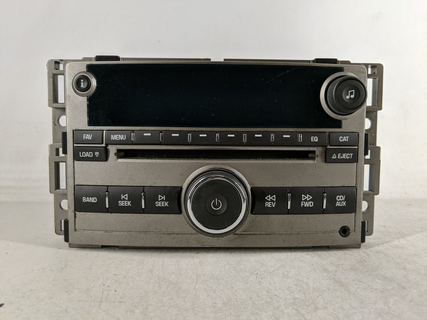 2008 Chevrolet Malibu Radio AM FM Cd Player Receiver Replacement P/N:25842775 Fits OEM Used Auto Parts - Oemusedautoparts1.c