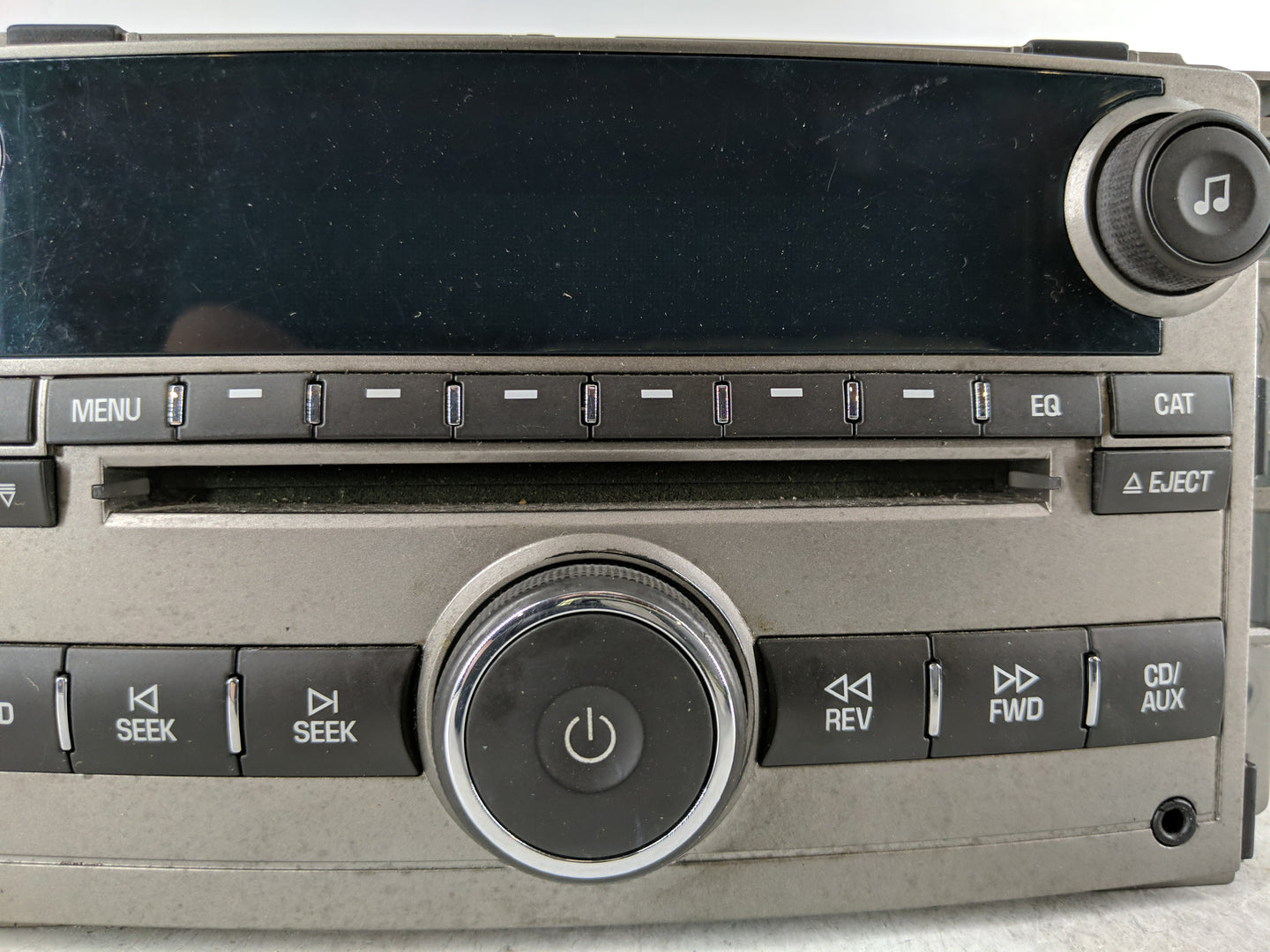 2008 Chevrolet Malibu Radio AM FM Cd Player Receiver Replacement P/N:25842775 Fits OEM Used Auto Parts - Oemusedautoparts1.c