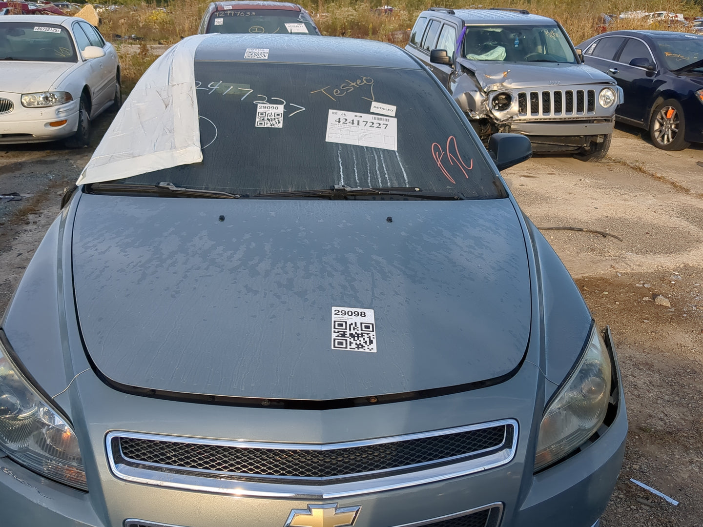 2008-2012 Chevrolet Malibu Hood Oem - Oemusedautoparts1.com