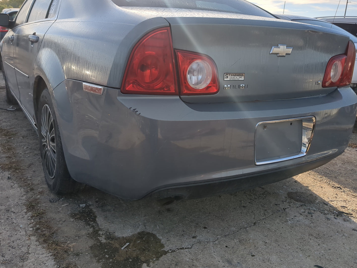 2008-2012 Chevrolet Malibu Rear Bumper Assembly Oem - Oemusedautoparts1.com