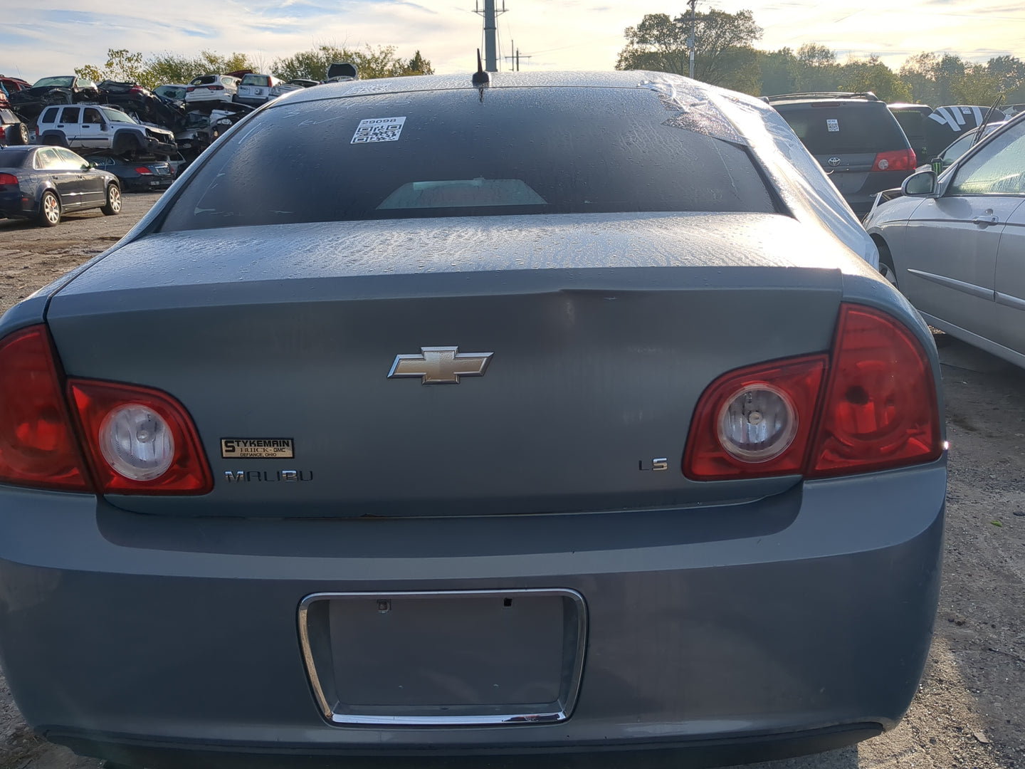 2008-2012 Chevrolet Malibu Trunk/decklid/hatch/tailgate Oem 1184447 - Oemusedautoparts1.com