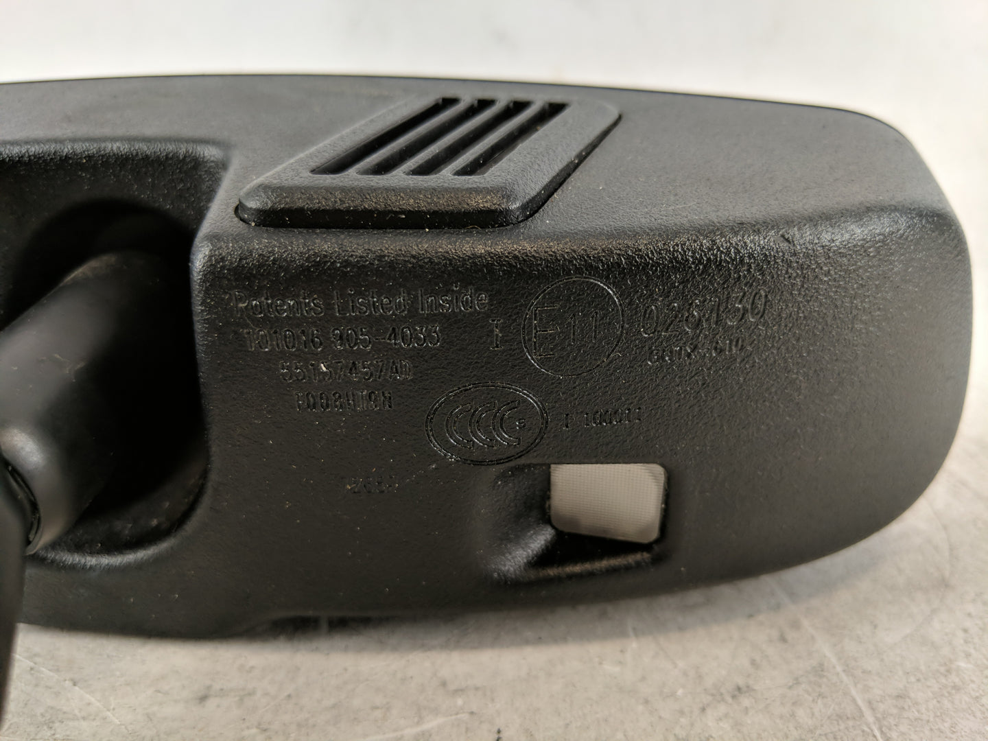1997-2012 Chevrolet Malibu Interior Rear View Mirror Replacement OEM P/N:E11026130 Fits OEM Used Auto Parts - Oemusedautopar