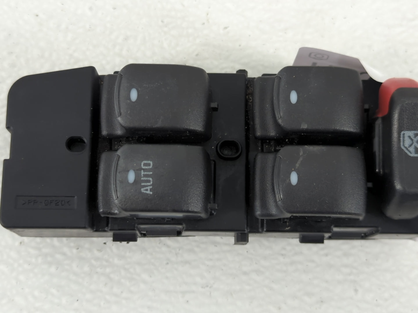 2008-2009 Chevrolet Malibu Master Power Window Switch Replacement Driver Side Left Fits Fits 2008 2009 OEM Used Auto Parts -