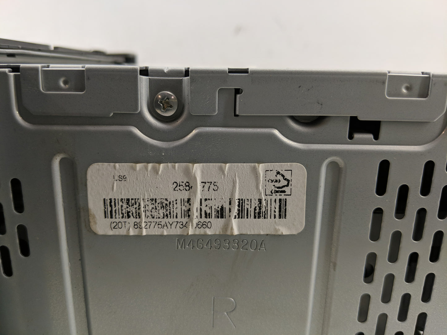 2008 Chevrolet Malibu Radio AM FM Cd Player Receiver Replacement Fits OEM Used Auto Parts - Oemusedautoparts1.com