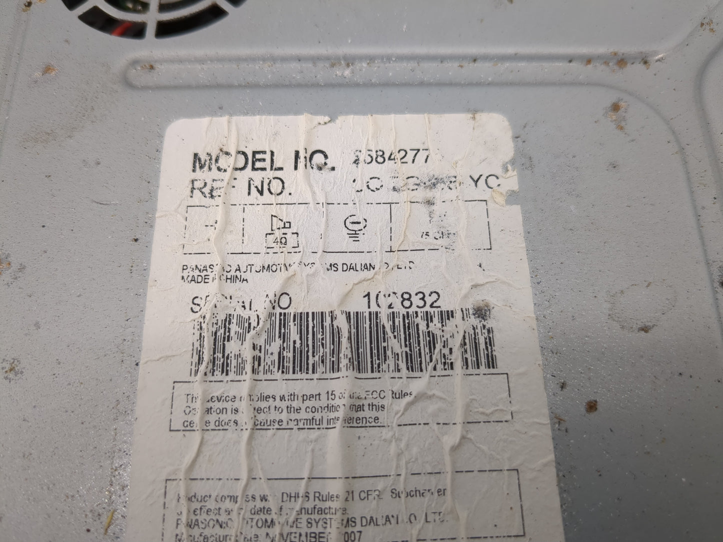 2008 Chevrolet Malibu Radio AM FM Cd Player Receiver Replacement Fits OEM Used Auto Parts - Oemusedautoparts1.com