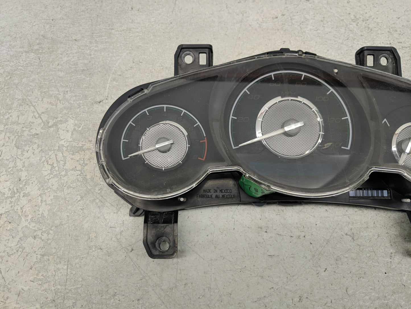 2008 Chevrolet Malibu Instrument Cluster Speedometer Gauges P/N:20930868 Fits OEM Used Auto Parts - Oemusedautoparts1.com