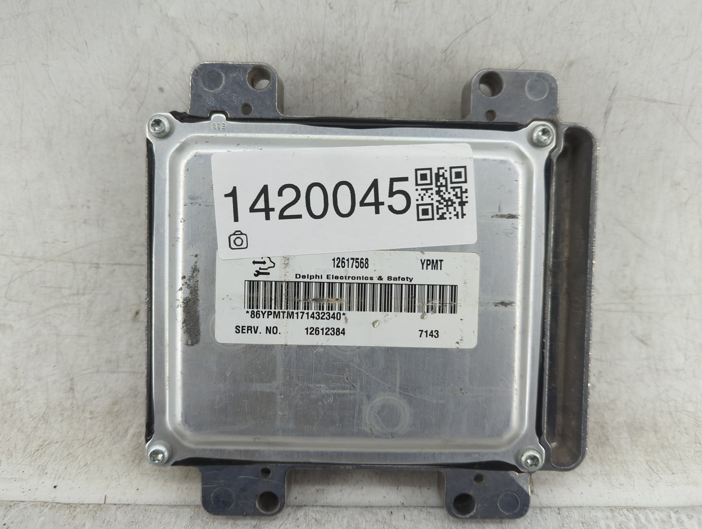 2008 Chevrolet Malibu PCM Engine Control Computer ECU ECM PCU OEM P/N:12617568 Fits Fits 2009 2011 OEM Used Auto Parts - Oem
