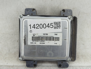 2008 Chevrolet Malibu PCM Engine Control Computer ECU ECM PCU OEM P/N:12617568 Fits Fits 2009 2011 OEM Used Auto Parts - Oem