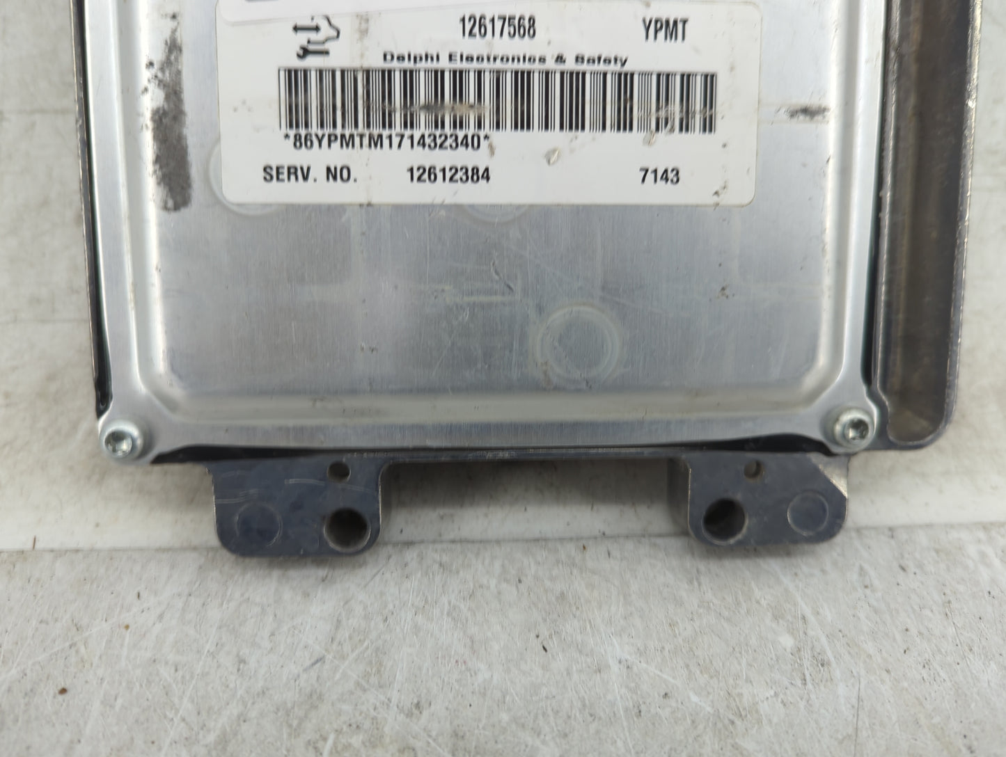 2008 Chevrolet Malibu PCM Engine Control Computer ECU ECM PCU OEM P/N:12617568 Fits Fits 2009 2011 OEM Used Auto Parts - Oem