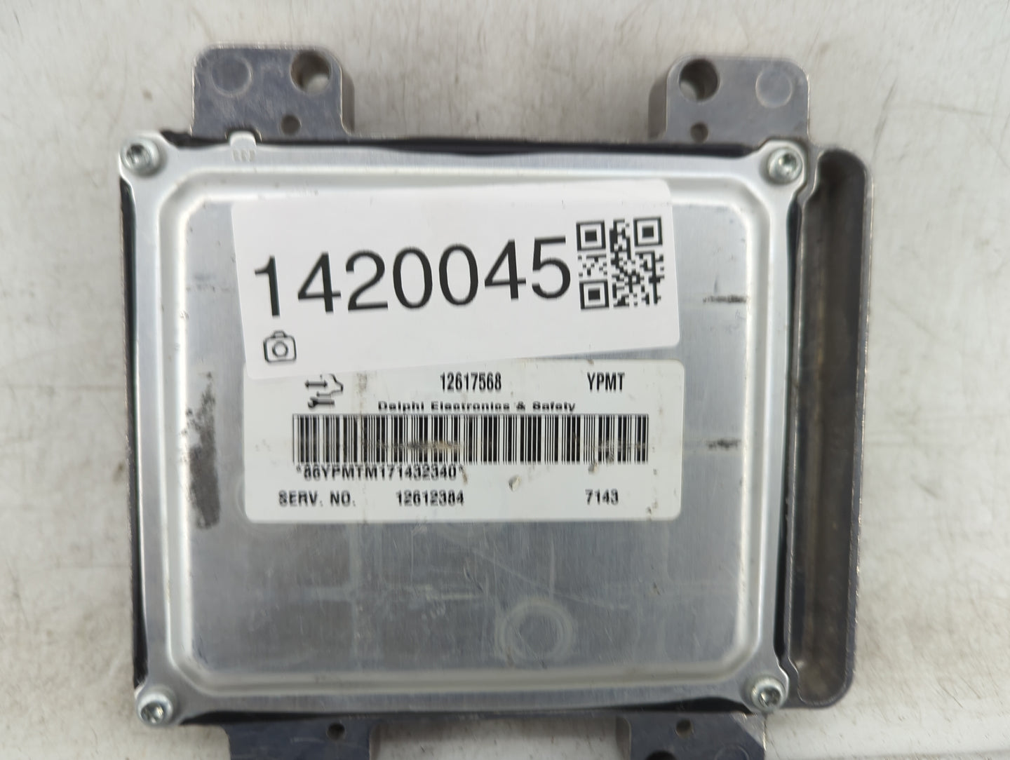 2008 Chevrolet Malibu PCM Engine Control Computer ECU ECM PCU OEM P/N:12617568 Fits Fits 2009 2011 OEM Used Auto Parts - Oem