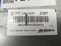 2007-2012 Chevrolet Malibu PCM Engine Control Computer ECU ECM PCU OEM P/N:12612397 Fits Fits 2007 2008 2009 2010 2011 2012 