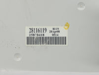 2008-2012 Chevrolet Malibu Climate Control Module Temperature AC/Heater Replacement P/N:28116119 25878418 Fits OEM Used Auto