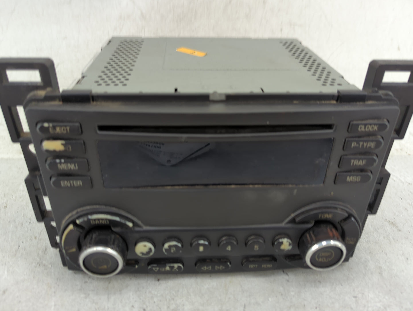 2007-2008 Chevrolet Malibu Radio AM FM Cd Player Receiver Replacement P/N:15890525 Fits Fits 2007 2008 OEM Used Auto Parts -