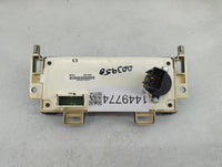 2008-2012 Chevrolet Malibu Climate Control Module Temperature AC/Heater Replacement P/N:28014589 Fits OEM Used Auto Parts - 