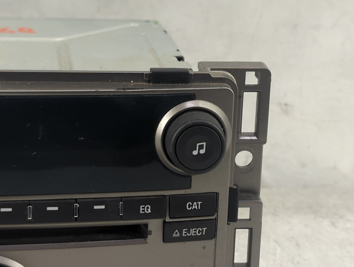 2008 Chevrolet Malibu Radio AM FM Cd Player Receiver Replacement Fits OEM Used Auto Parts - Oemusedautoparts1.com