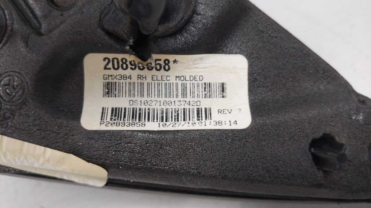2008-2012 Chevrolet Malibu Passenger Side View Mirror - Right Door Mirror OEM Used - Oemusedautoparts1.com