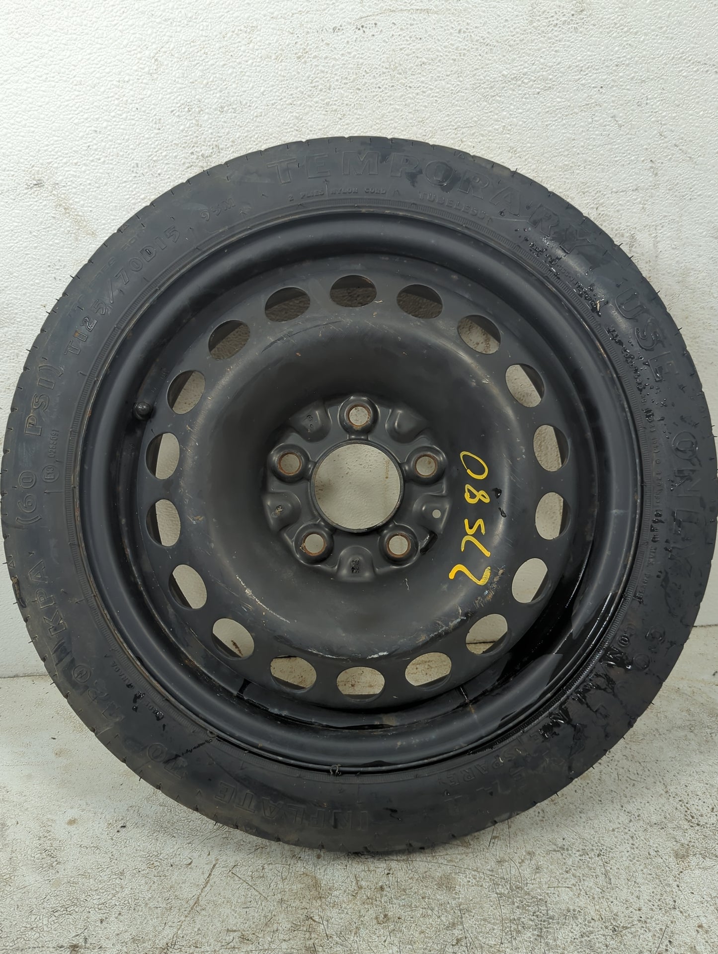 2004-2008 Chevrolet Malibu Spare Donut Tire Wheel Rim Oem 5036778 - Oemusedautoparts1.com