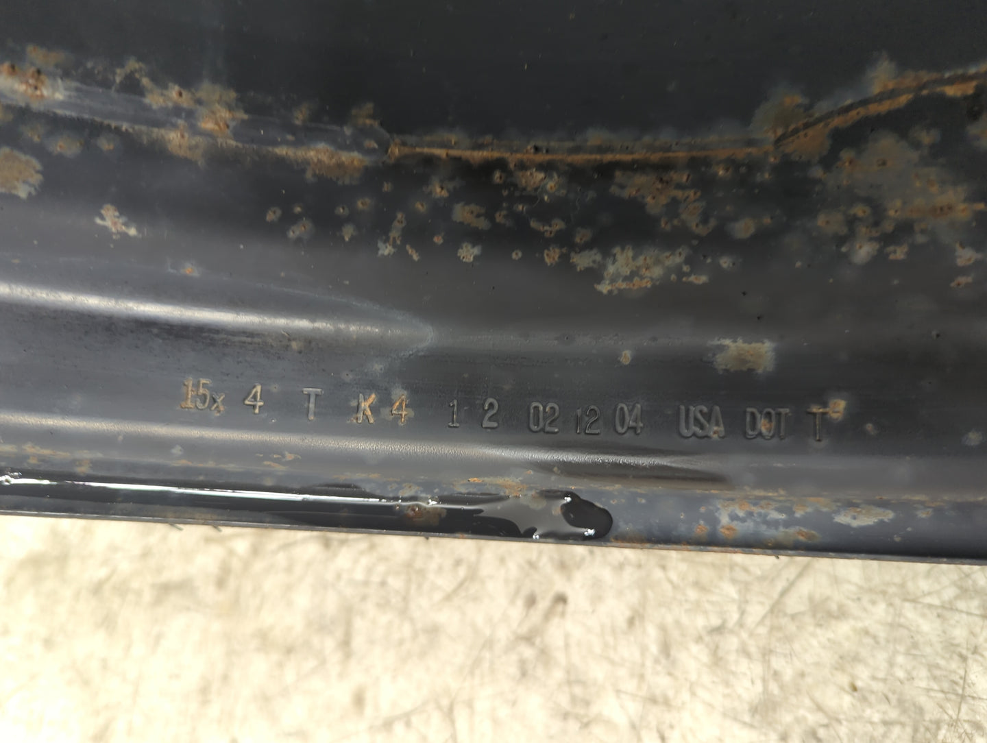 2004-2008 Chevrolet Malibu Spare Donut Tire Wheel Rim Oem 5036778 - Oemusedautoparts1.com