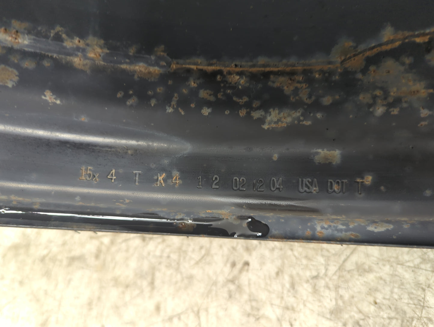 2004-2008 Chevrolet Malibu Spare Donut Tire Wheel Rim Oem 5036778 - Oemusedautoparts1.com
