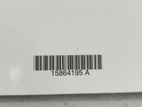 2008 Chevrolet Malibu Owners Manual Book Guide P/N:15864195 A OEM Used Auto Parts - Oemusedautoparts1.com