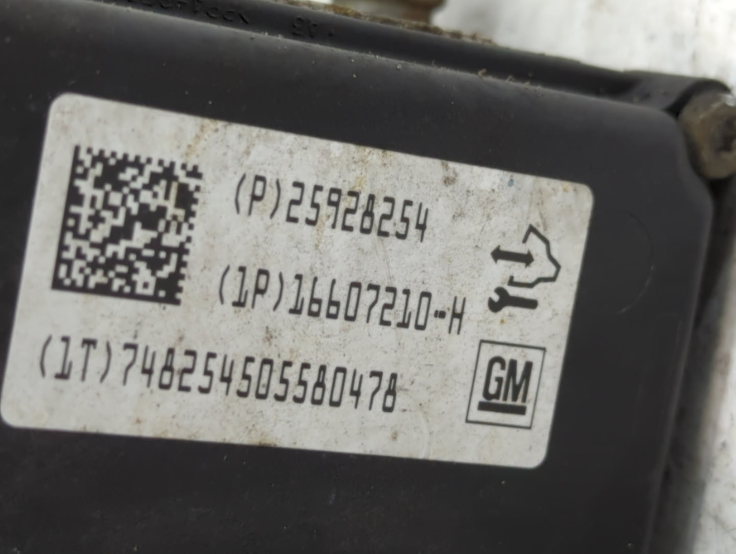 2008-2009 Chevrolet Malibu ABS Pump Control Module Replacement P/N:25928254 Fits Fits 2008 2009 OEM Used Auto Parts - Oemuse