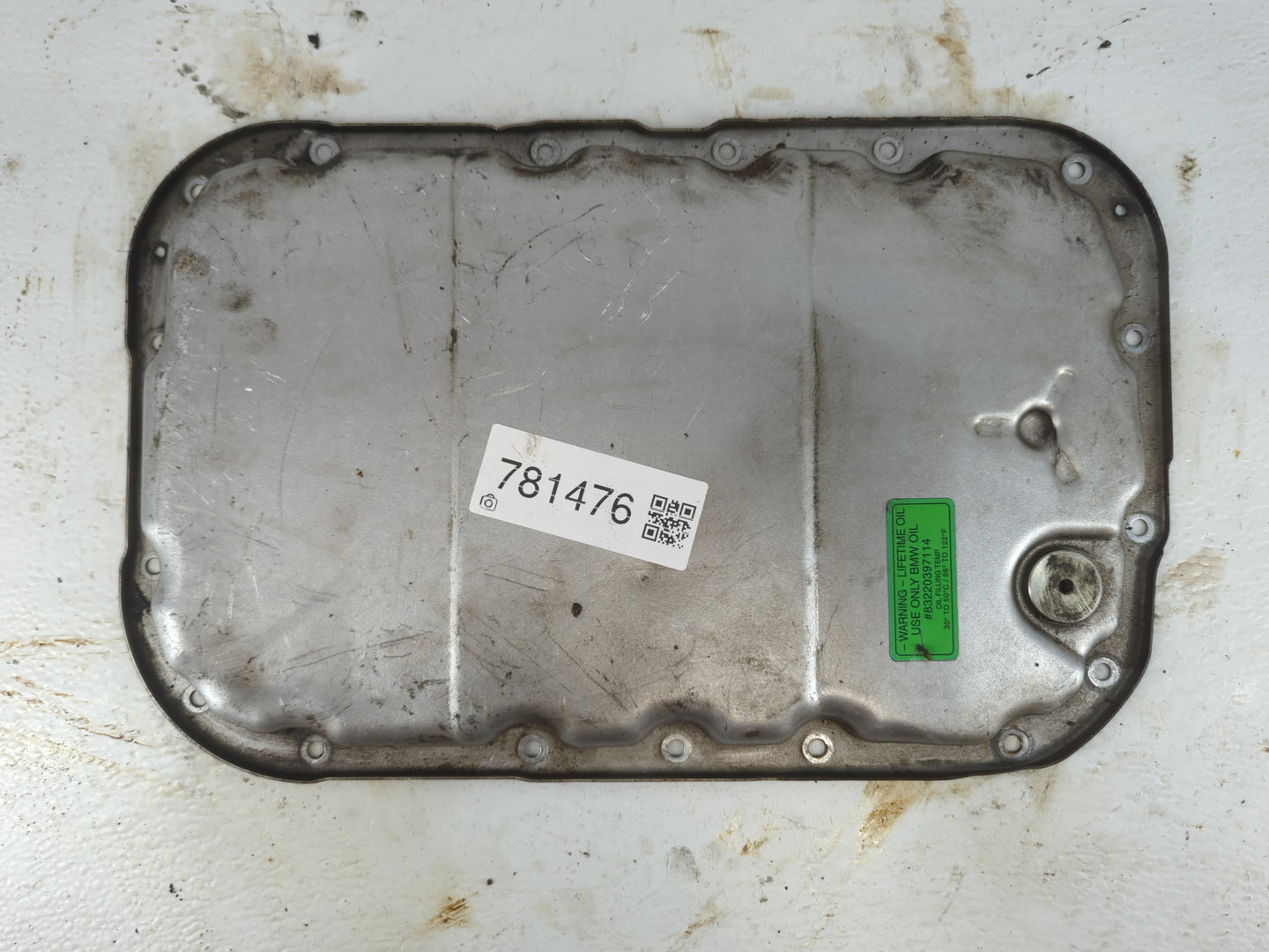 2008-2010 Chevrolet Malibu Engine Oil Pan Fits Fits 2008 2009 2010 2011 OEM Used Auto Parts - Oemusedautoparts1.com