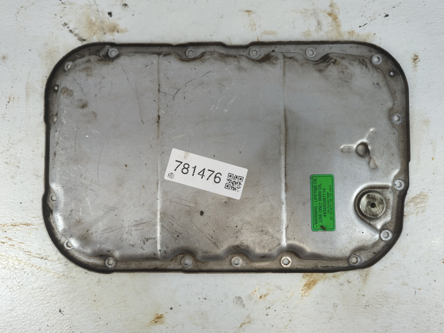 2008-2010 Chevrolet Malibu Engine Oil Pan Fits Fits 2008 2009 2010 2011 OEM Used Auto Parts - Oemusedautoparts1.com