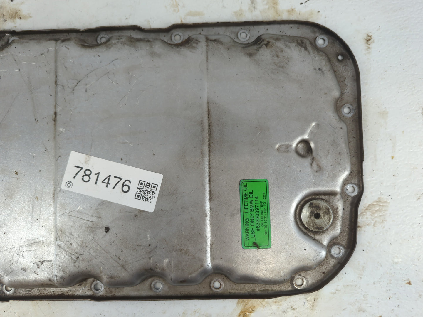 2008-2010 Chevrolet Malibu Engine Oil Pan Fits Fits 2008 2009 2010 2011 OEM Used Auto Parts - Oemusedautoparts1.com