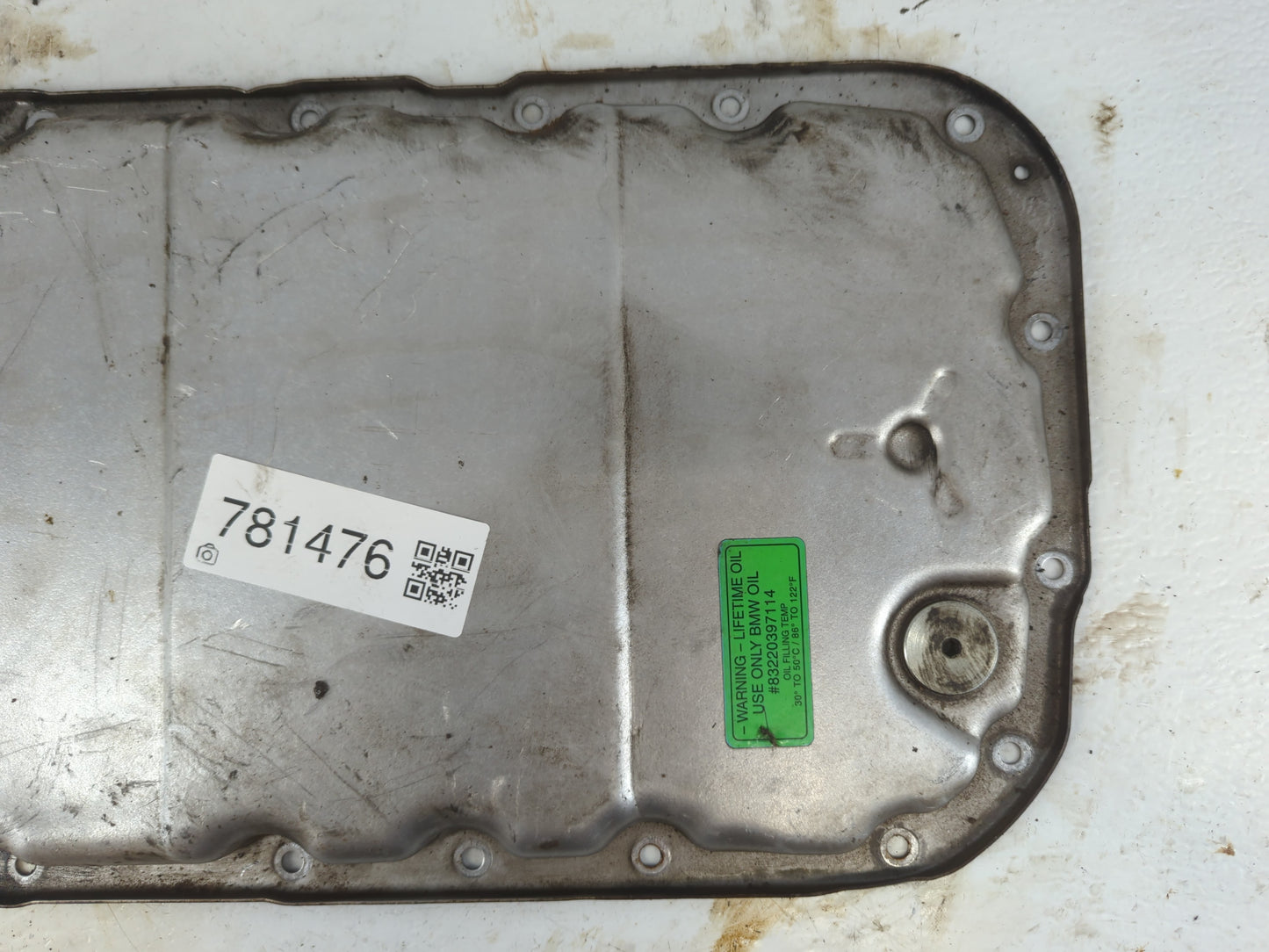 2008-2010 Chevrolet Malibu Engine Oil Pan Fits Fits 2008 2009 2010 2011 OEM Used Auto Parts - Oemusedautoparts1.com