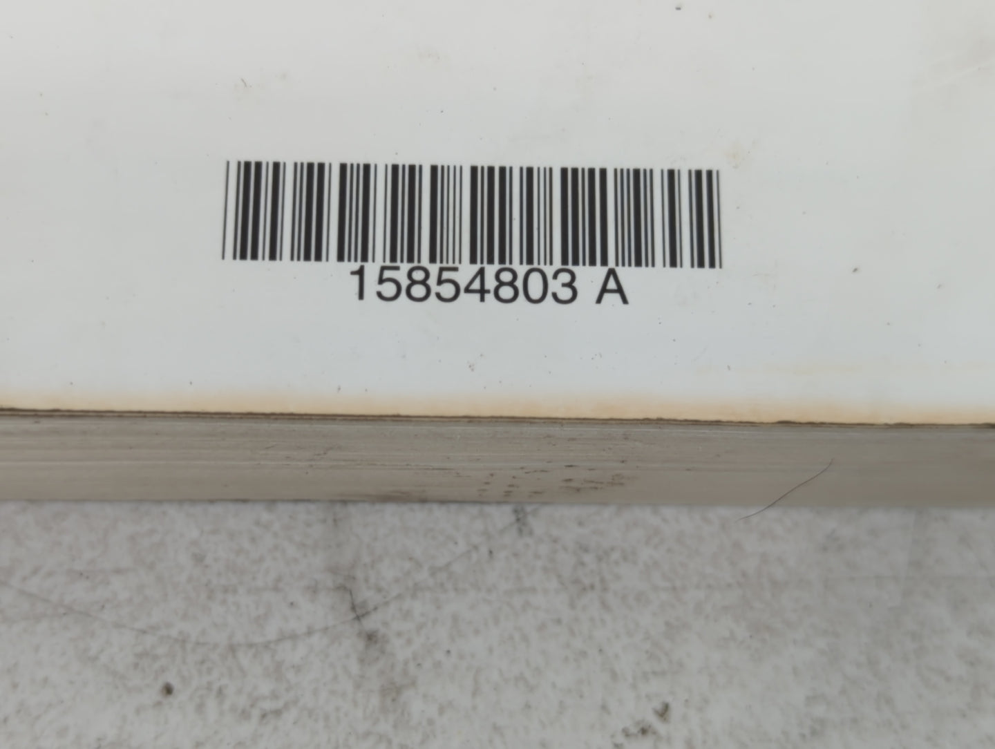 2008 Chevrolet Silverado Owners Manual Book Guide P/N:15854803 A OEM Used Auto Parts - Oemusedautoparts1.com