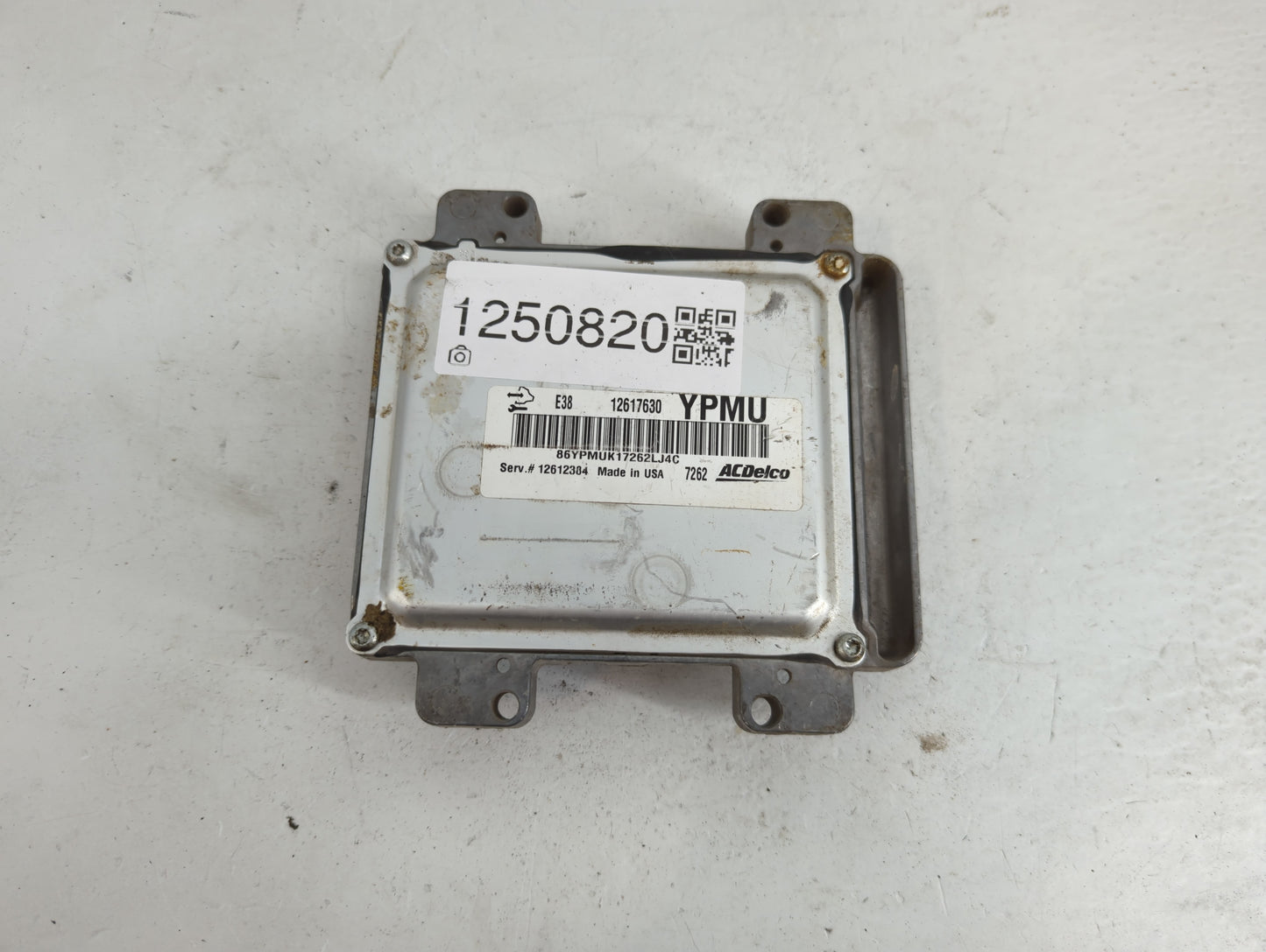 2008 Chevrolet Silverado PCM Engine Control Computer ECU ECM PCU OEM P/N:86YPMUK17262LJ4C 12617630 Fits OEM Used Auto Parts 