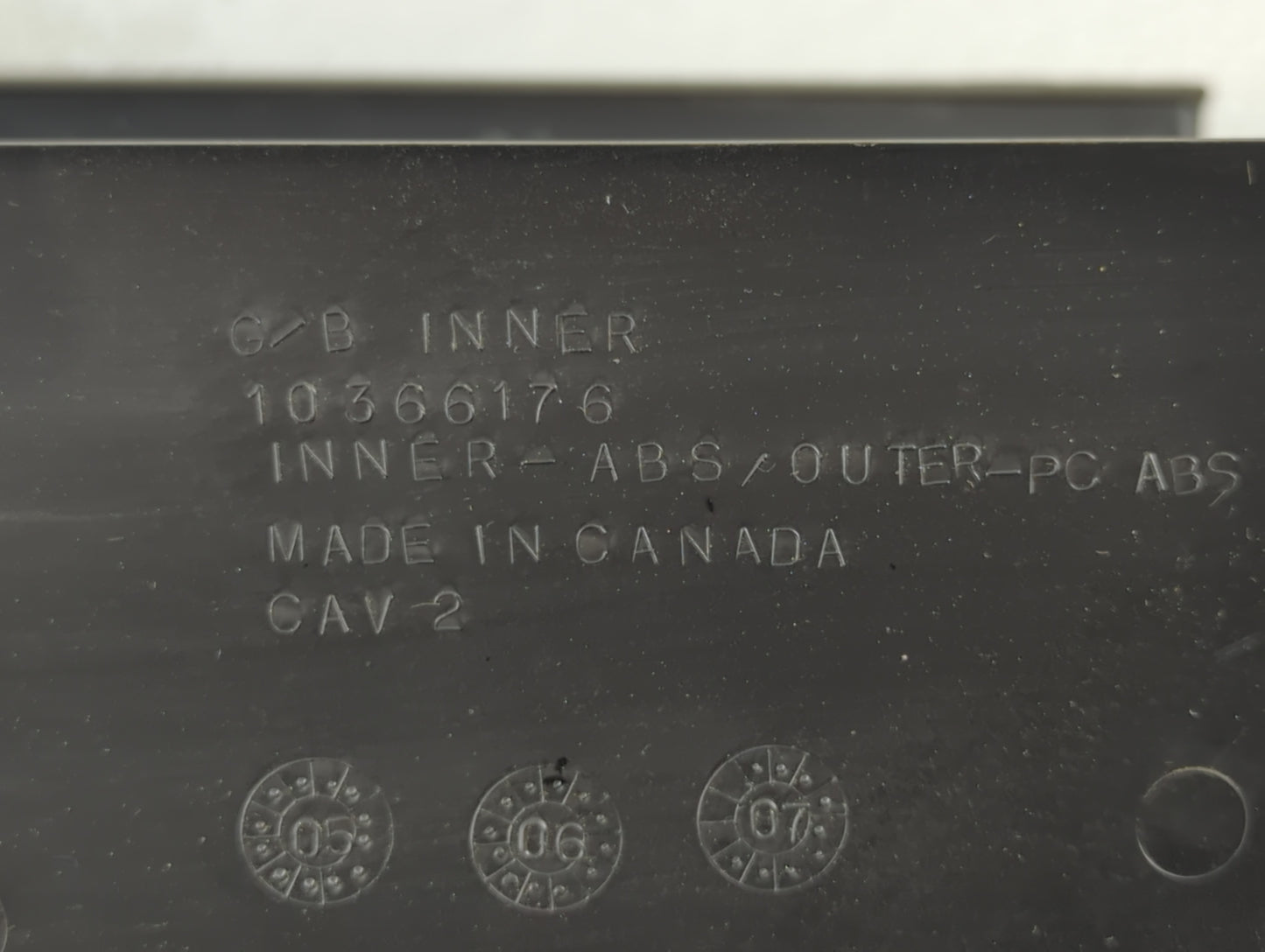 2008 Chevrolet Silverado Passenger Glove Box Door Storage Compartment - Oemusedautoparts1.com