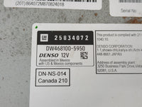 2008 Chevrolet Silverado 1500 Radio AM FM Cd Player Receiver Replacement P/N:25834072 Fits OEM Used Auto Parts - Oemusedauto