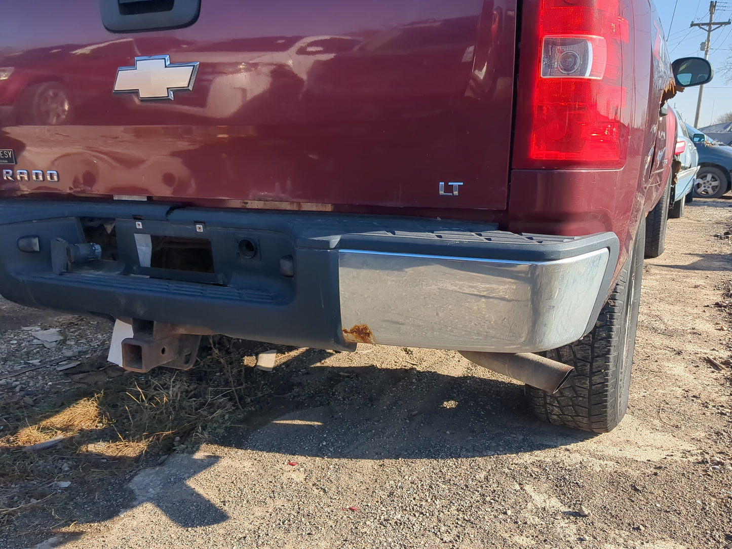 2007-2010 Chevrolet Silverado 1500 Rear Bumper Assembly Oem - Oemusedautoparts1.com