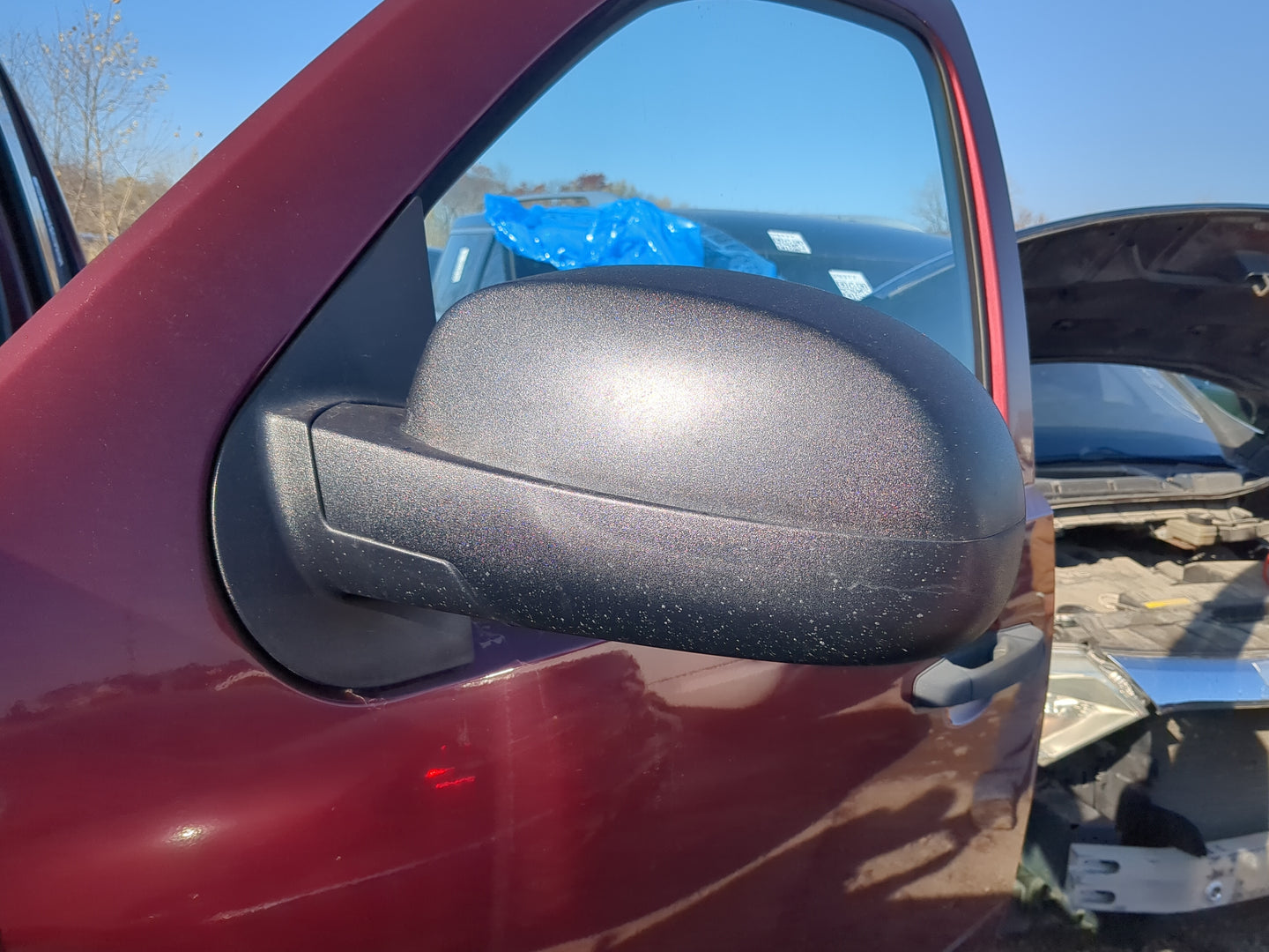 2007-2013 Chevrolet Silverado 1500 Side Mirror Replacement Driver Left View Door Mirror Fits OEM Used Auto Parts - Oemusedau