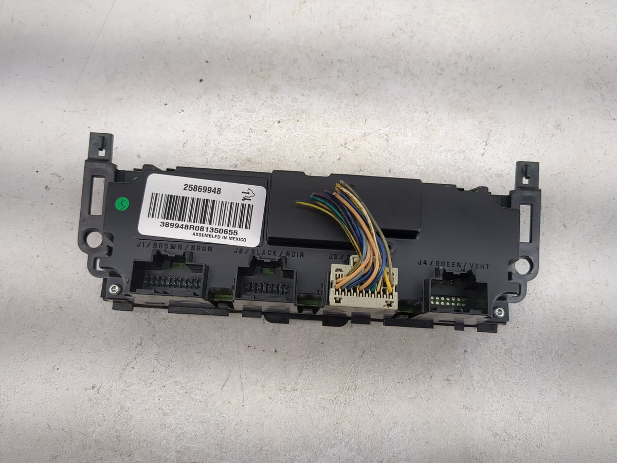 2007-2009 Chevrolet Silverado 1500 Climate Control Module Temperature AC/Heater Replacement P/N:25869948 Fits Fits 2007 2008