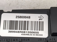 2007-2009 Chevrolet Silverado 1500 Climate Control Module Temperature AC/Heater Replacement P/N:25869948 Fits Fits 2007 2008