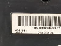 2008-2013 Chevrolet Silverado 1500 Instrument Cluster Speedometer Gauges P/N:25961651 6031531 Miles: Fits OEM Used Auto Part