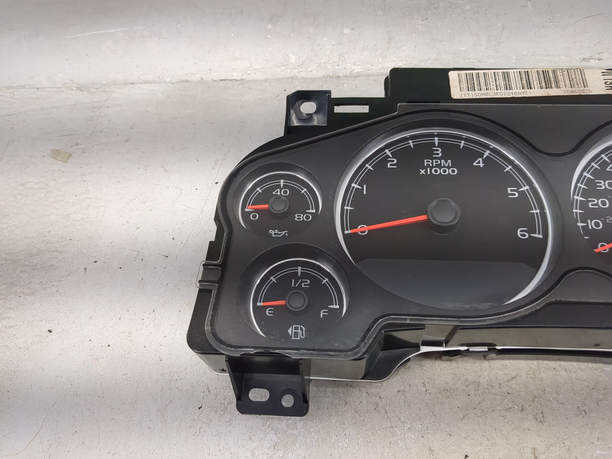 2007-2010 Chevrolet Silverado 1500 Instrument Cluster Speedometer Gauges P/N:15913610 28103107 Miles:158K Fits OEM Used Auto