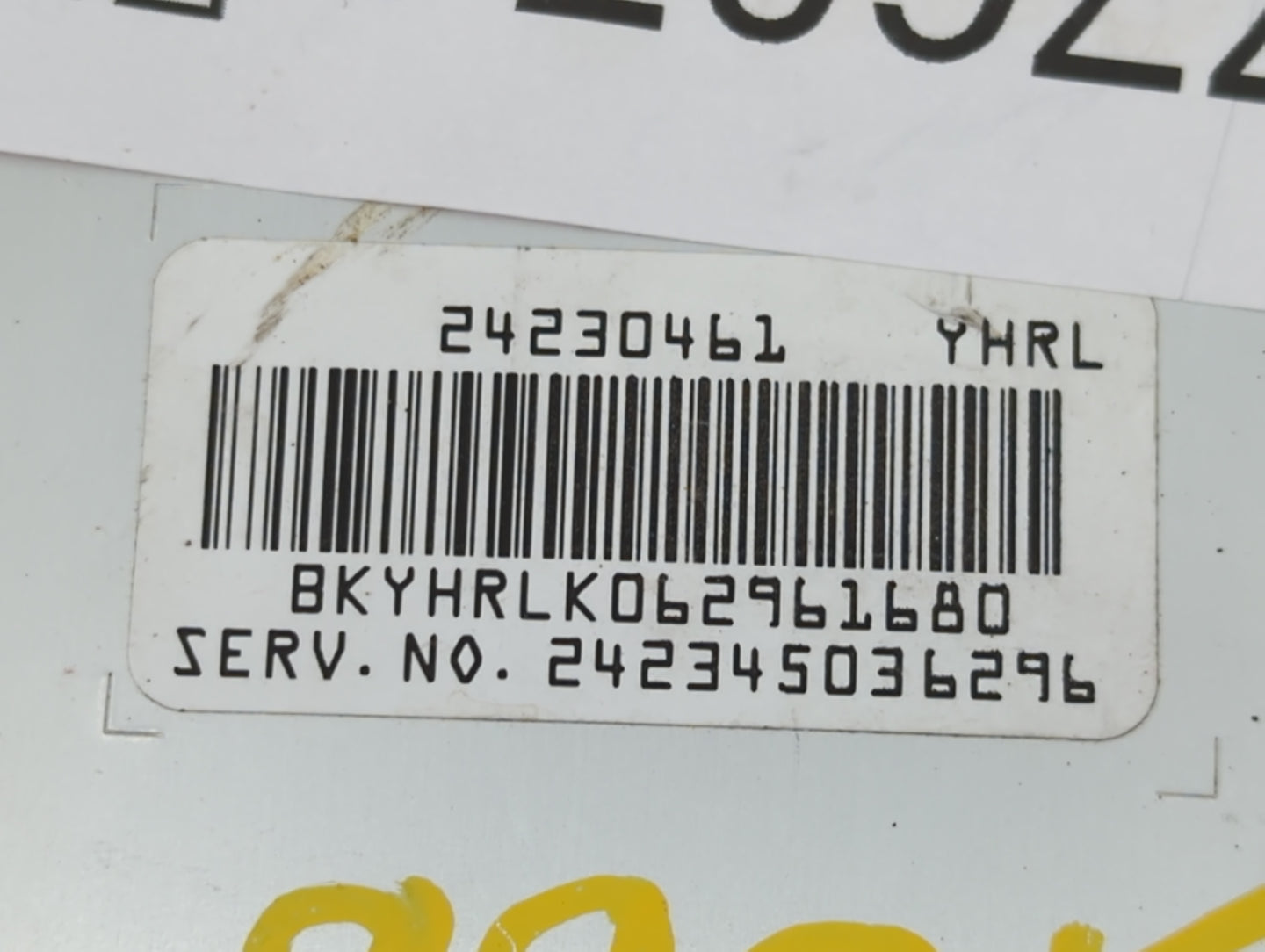 2008 Chevrolet Silverado 1500 PCM Engine Control Computer ECU ECM PCU OEM P/N:24230461 Fits Fits 2009 2011 OEM Used Auto Par