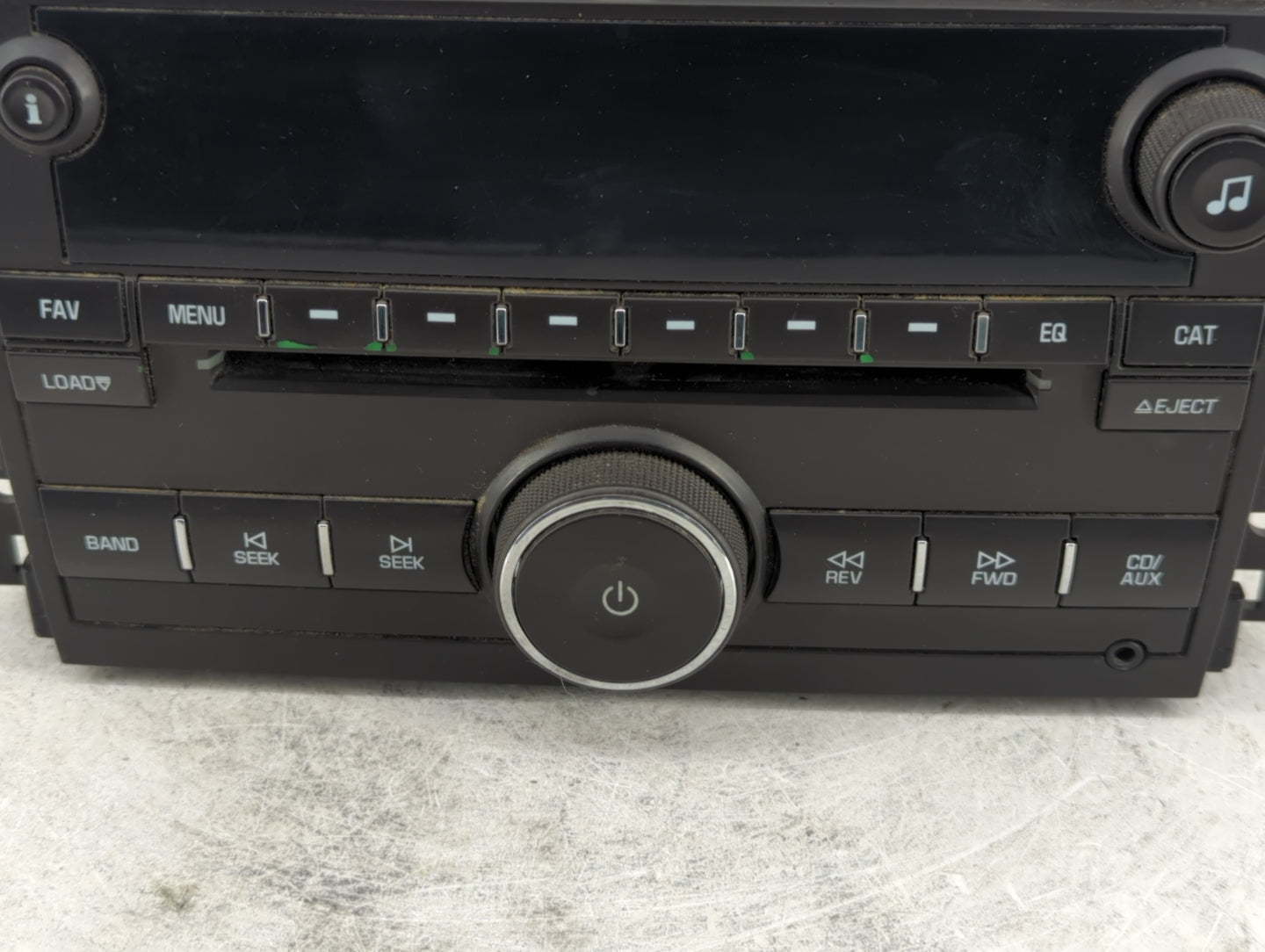 2007-2014 Chevrolet Tahoe Radio AM FM Cd Player Receiver Replacement P/N:15909952 25799567 Fits OEM Used Auto Parts - Oemuse