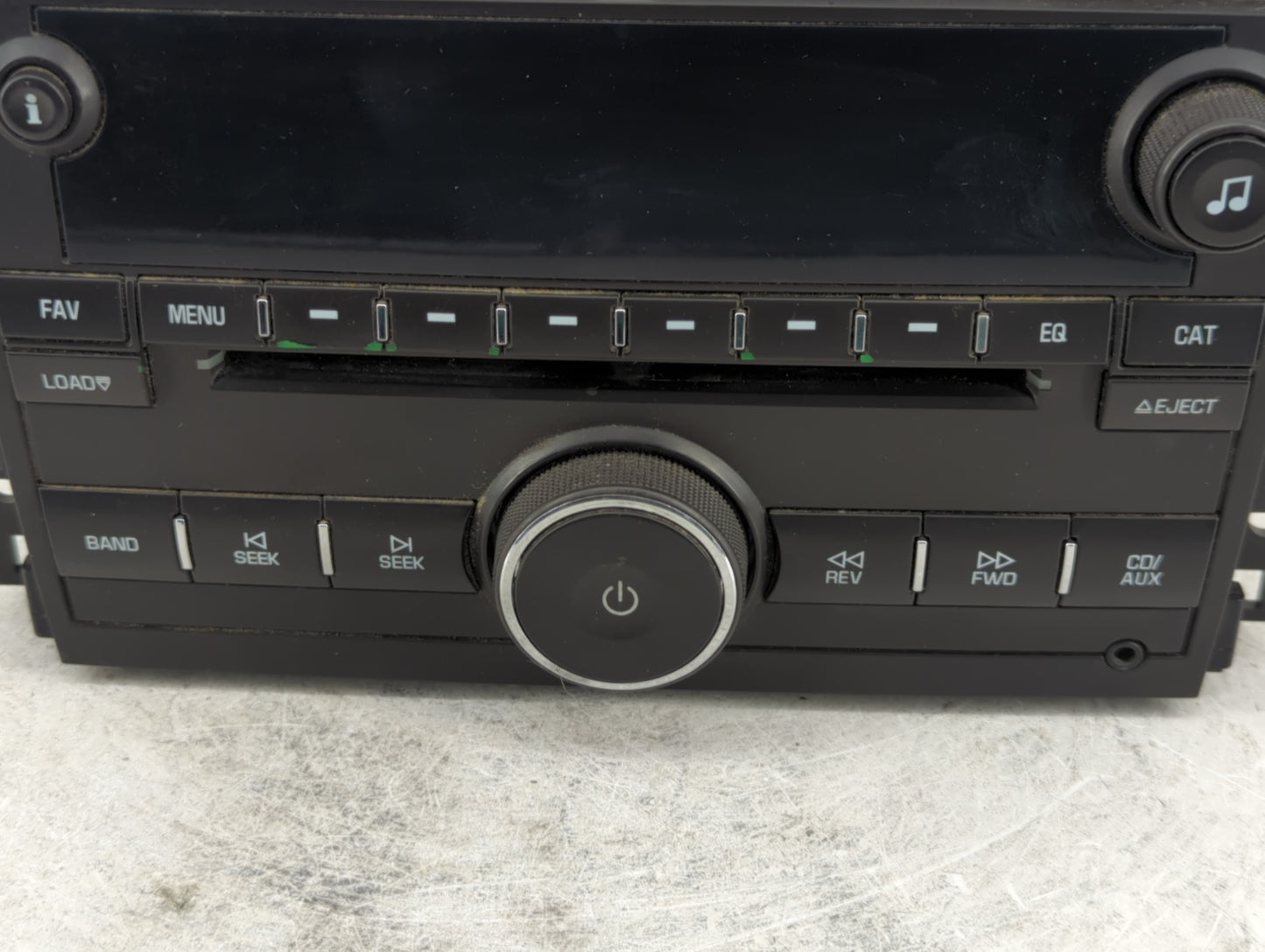 2007-2014 Chevrolet Tahoe Radio AM FM Cd Player Receiver Replacement P/N:15909952 25799567 Fits OEM Used Auto Parts - Oemuse