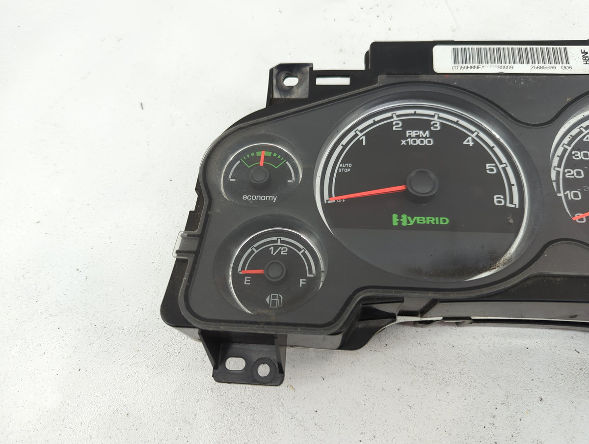 2008-2009 Chevrolet Tahoe PCM Engine Control Computer ECU ECM PCU OEM P/N:25885599 Fits 2008 2009 OEM Used Auto Parts - Oemu