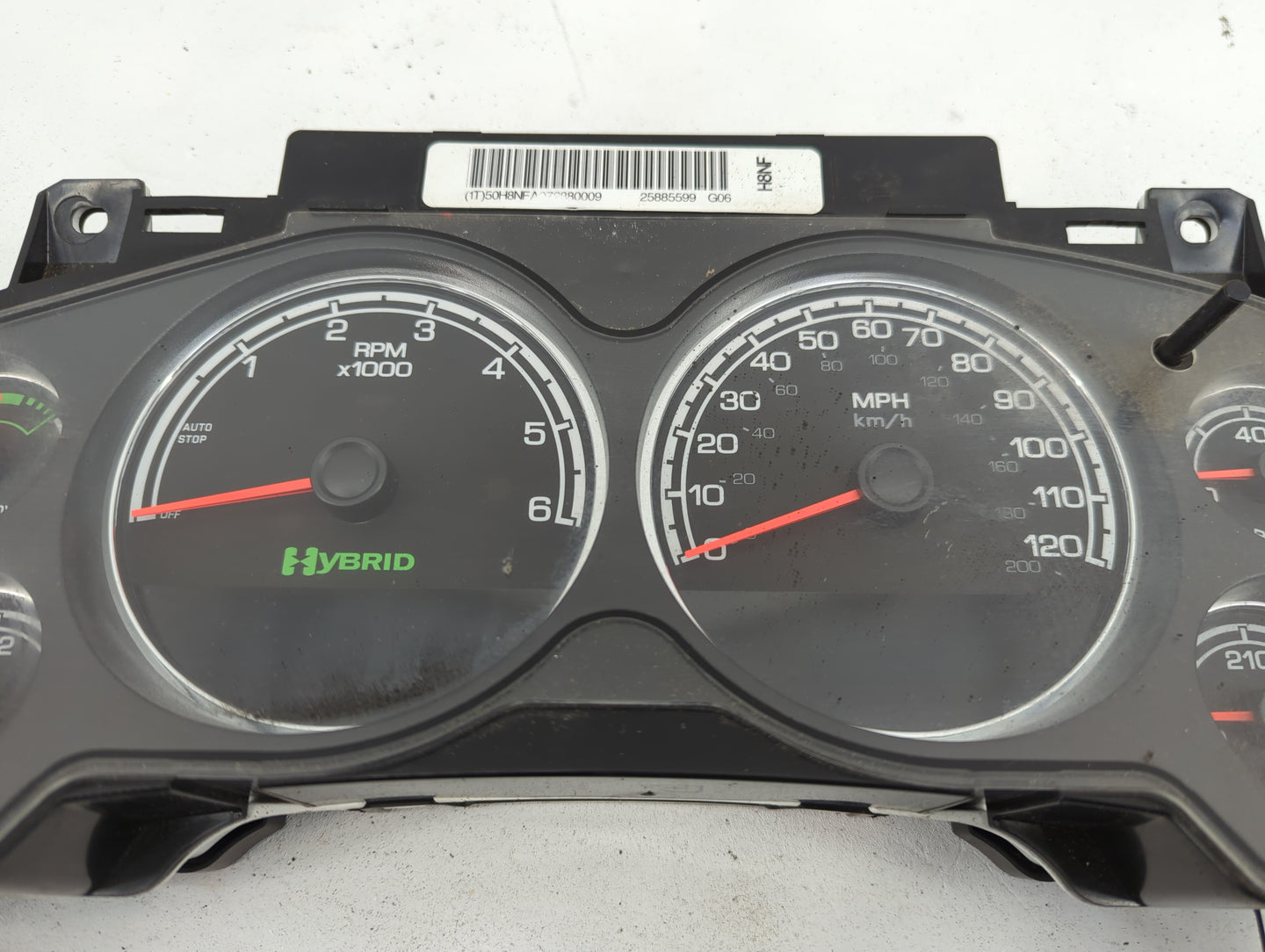 2008-2009 Chevrolet Tahoe PCM Engine Control Computer ECU ECM PCU OEM P/N:25885599 Fits Fits 2008 2009 OEM Used Auto Parts -