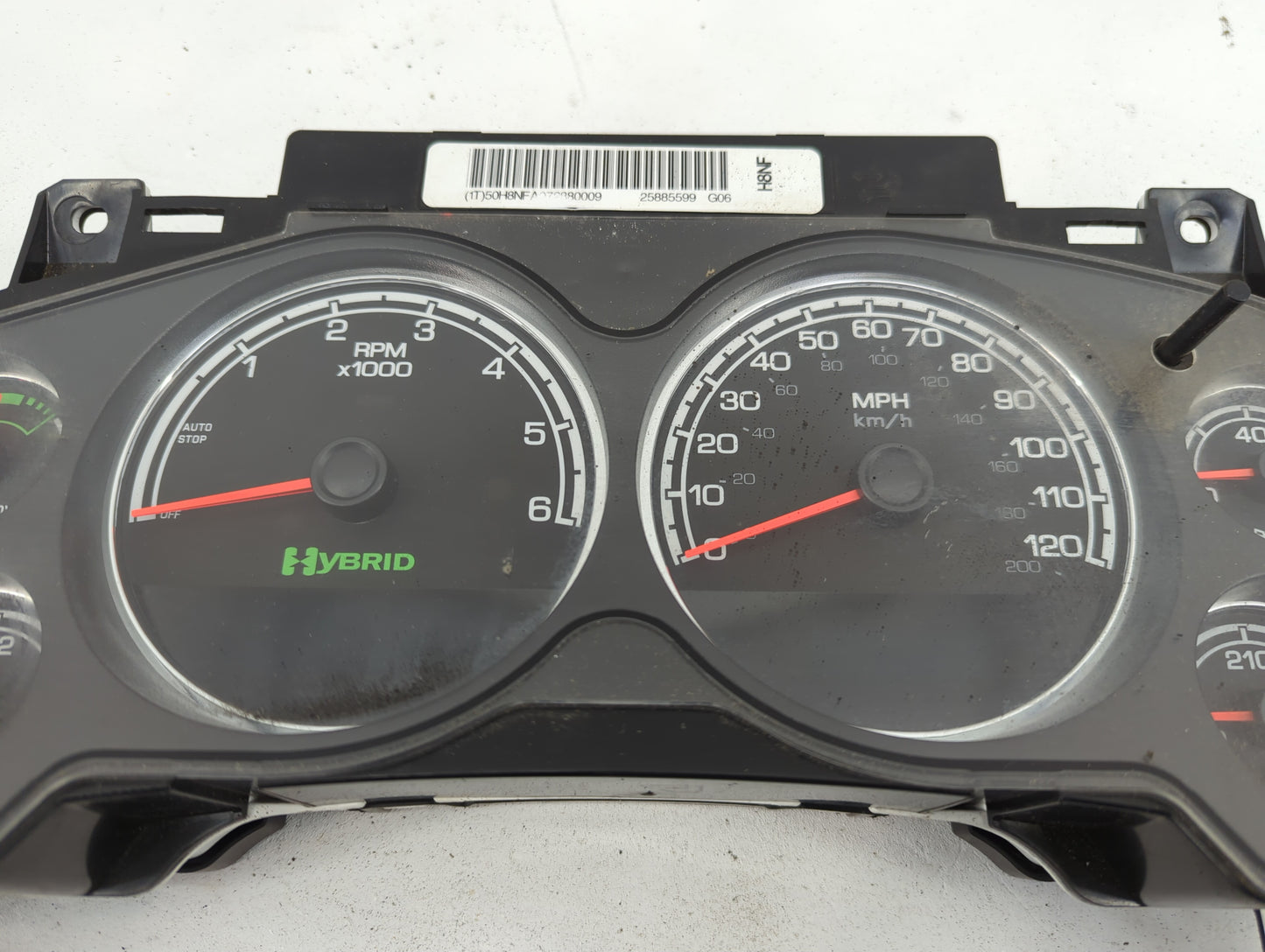 2008-2009 Chevrolet Tahoe PCM Engine Control Computer ECU ECM PCU OEM P/N:25885599 Fits Fits 2008 2009 OEM Used Auto Parts -