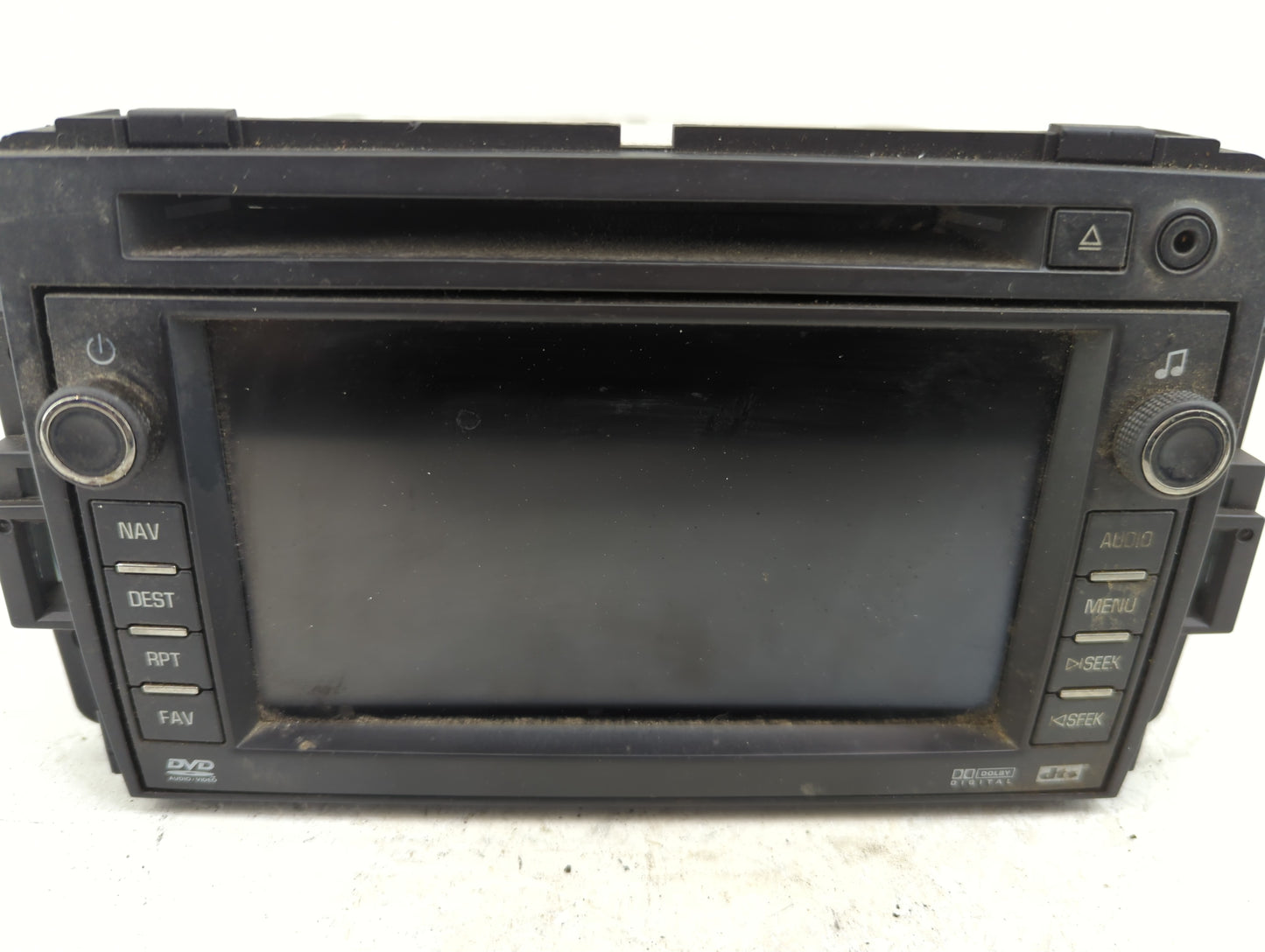 2008-2009 Chevrolet Tahoe Radio AM FM Cd Player Receiver Replacement P/N:25857364 Fits Fits 2008 2009 OEM Used Auto Parts - 