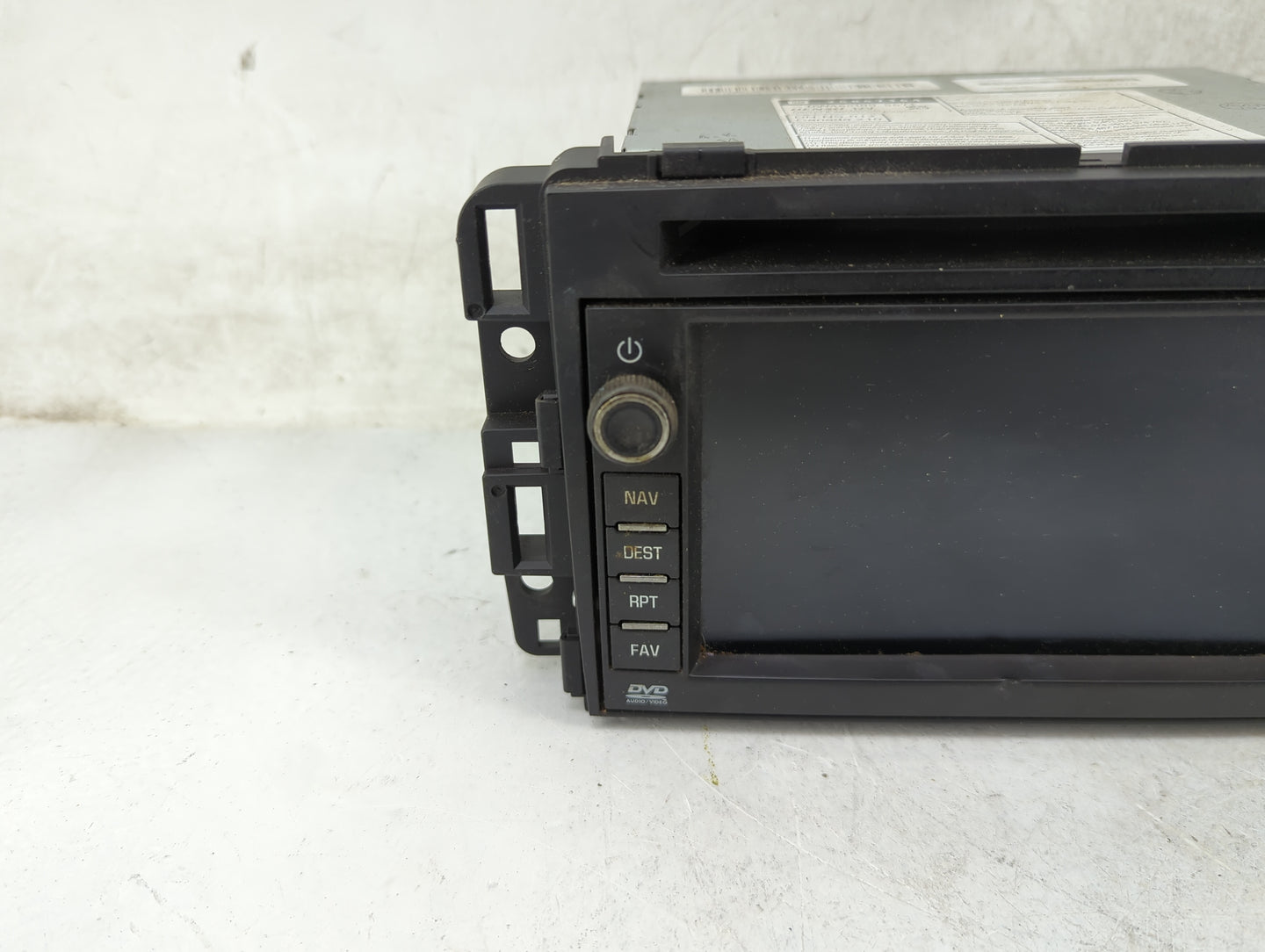 2008-2009 Chevrolet Tahoe Radio AM FM Cd Player Receiver Replacement P/N:25857364 DW468100-5671 Fits Fits 2008 2009 OEM Used