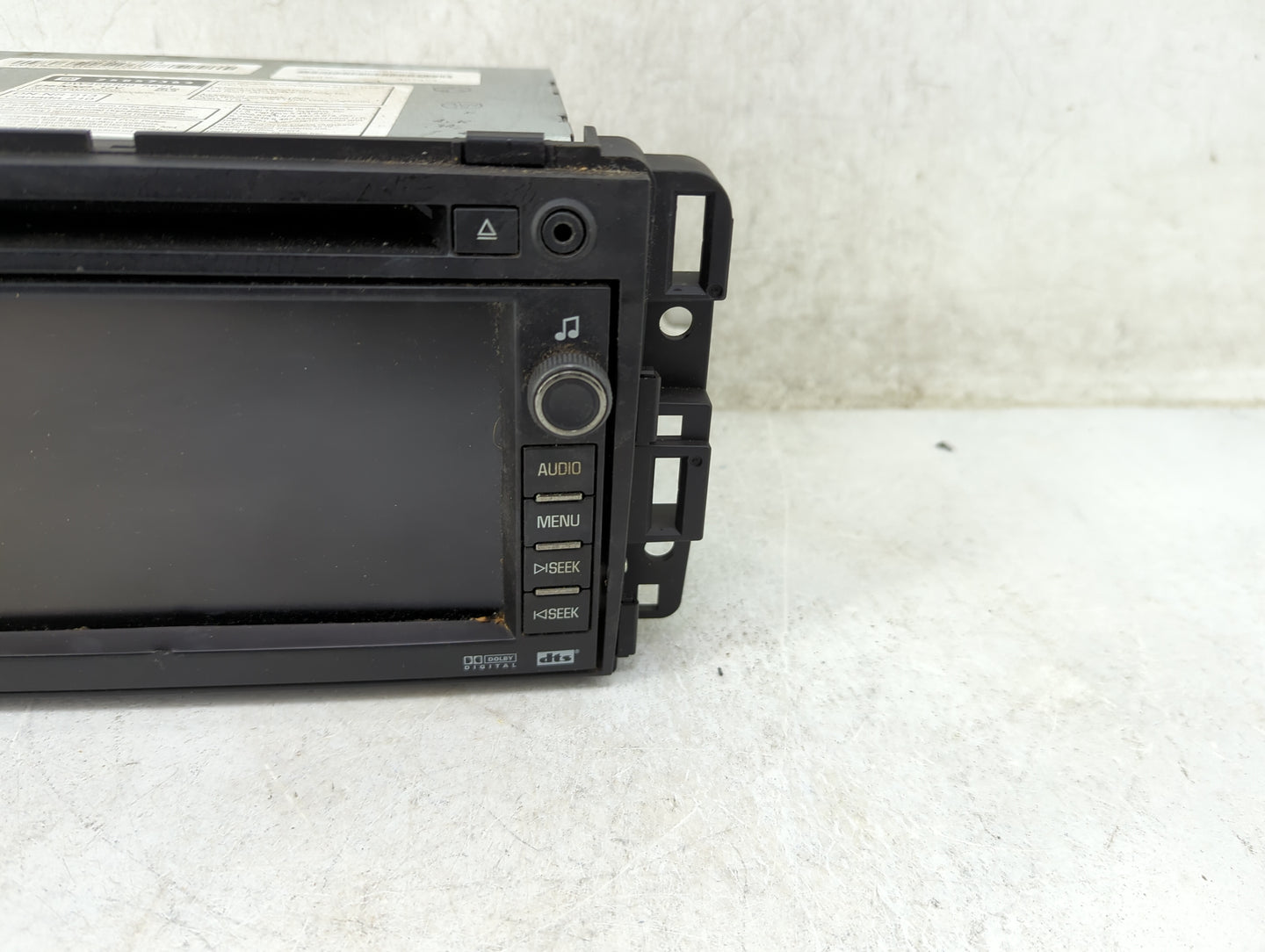 2008-2009 Chevrolet Tahoe Radio AM FM Cd Player Receiver Replacement P/N:25857364 DW468100-5671 Fits Fits 2008 2009 OEM Used